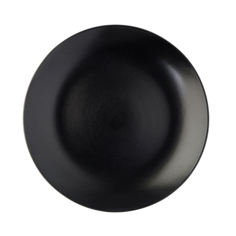 Noir Coupe Plate 10in (25cm)*