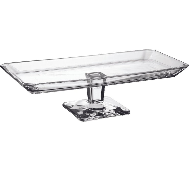 Footed Serving Tray 11.75 X 5.5in (30 X 14cm) H: 3in (7.5cm)