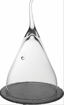 Fromage Dome With Slate H: 13.75in (35cm) W: 11in (28cm)