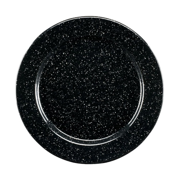 Peltre Negro Plato Trinche Con Ala 10.6in (27cm)*