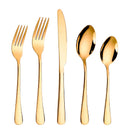 Gold Cutlery Set
