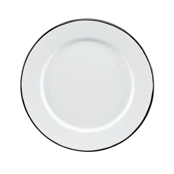 Peltre Blanco Plato Trinche Con Ala 9.4in (24cm)*