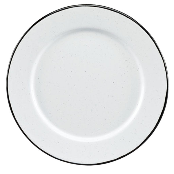 Peltre Blanco Plato Trinche Con Ala 12.6in (32cm)*