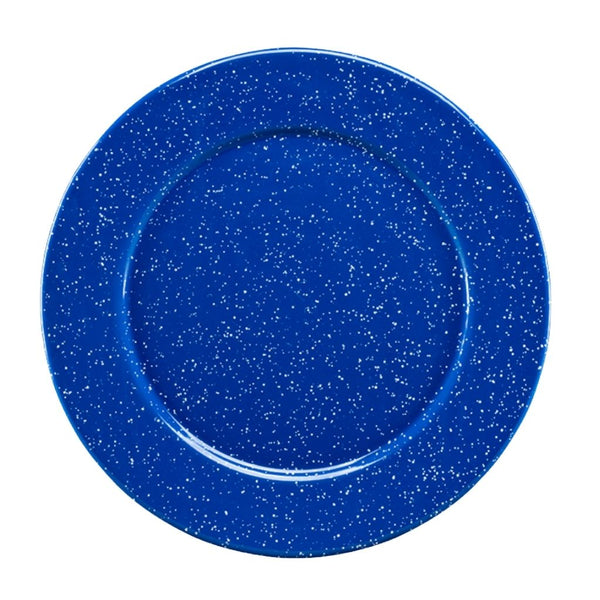 Peltre Azul Real Nevado Plato Trinche Con Ala 10.6in (27cm)*