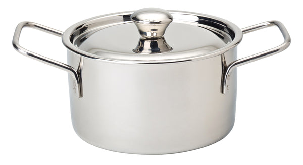 Stainless Steel Handled Casserole 4in (10cm) - 16.5oz (470ml)*