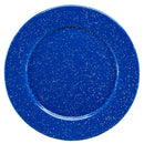 Peltre Azul Real Nevado Plato Trinche Con Ala 12.6in (32cm)*