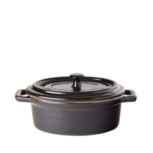 Midnight Oval Casserole 5in*