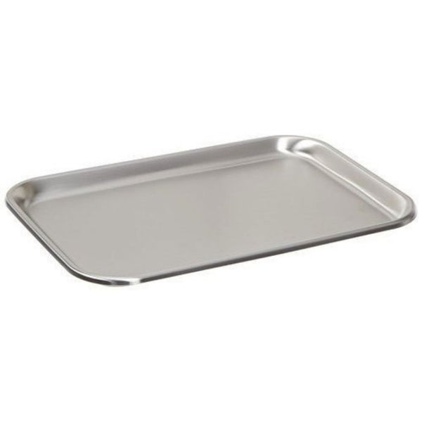 Serving Tray Stainless Steel Oblong 14X18in