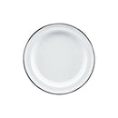 Peltre Blanco Plato Trinche 8.7in (22cm)*