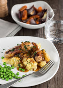 Soft Square Deep Plate 8.5in (22cm)