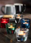 Ribbed Green Votive 1.25in*