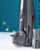 Gunmetal Cocktail Strainer - 4 Prong