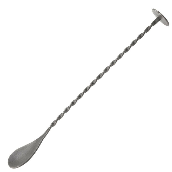 Matt Pewter Effect Cocktail Mixing Spoon 11 (28cm)