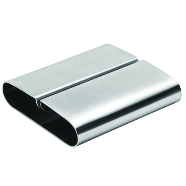 Stainless Steel Rectangular Menu Holder 3.25in*