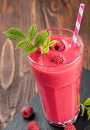 Paper Pink / White Stripe Straw 8